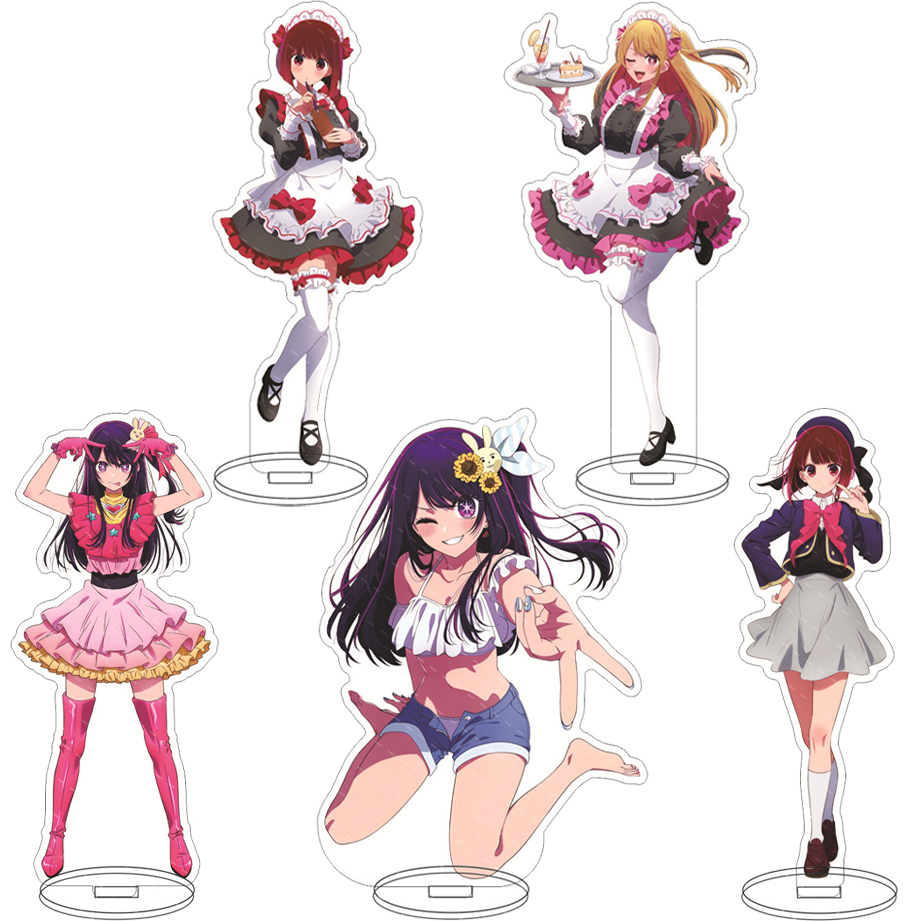 Free Anime Merchandise - 16CMアニメフィギュア オシノコ ホシノアイ ホシノルビィ アリマカナ MEM