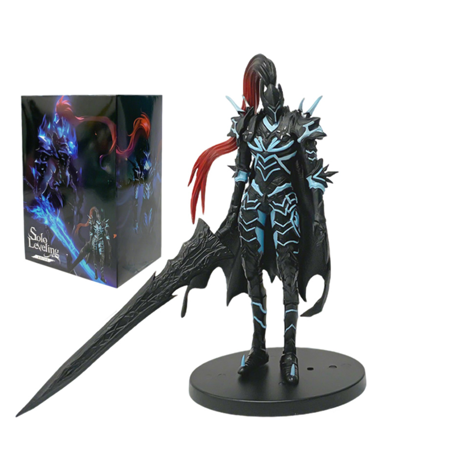 Anime Merchandise Solo Leveling - ソロード・レブ・リン・イグリス・ブラッドナイト 21cm PVCアクションフィギュア アニメコレクタブル シャドウレギオンナイト モデル玩具