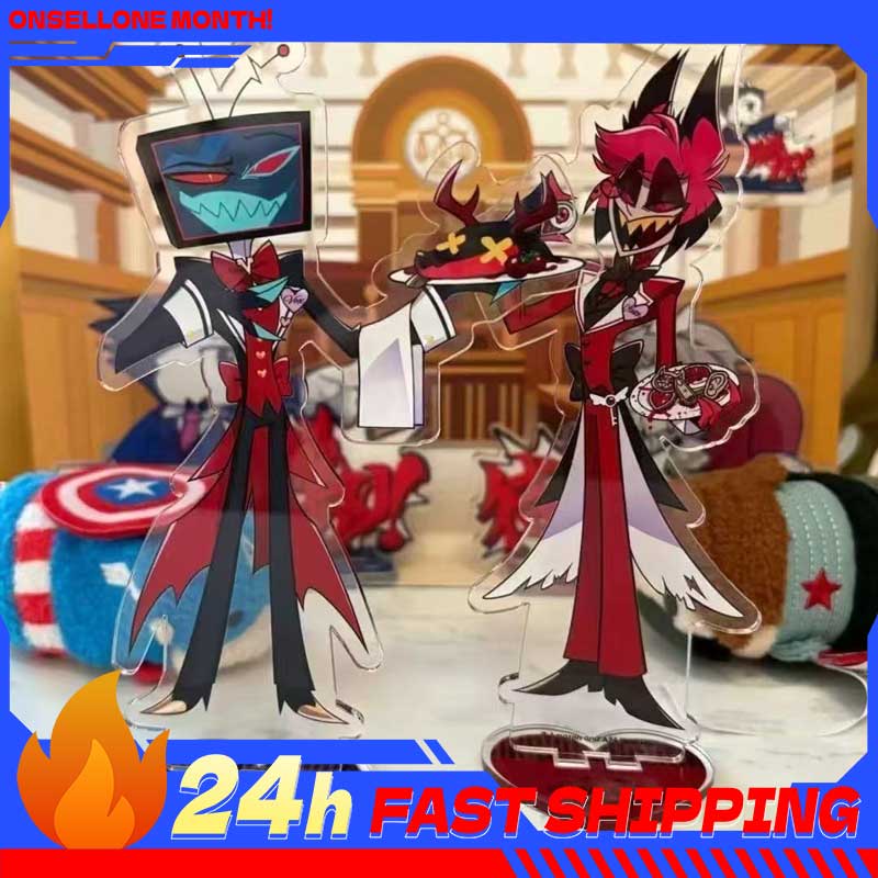 Free Anime Merchandise - 2個入り ハズビンホテル アニメ周辺グッズ アラストール ウェイターフィギュア アクリルスタンド