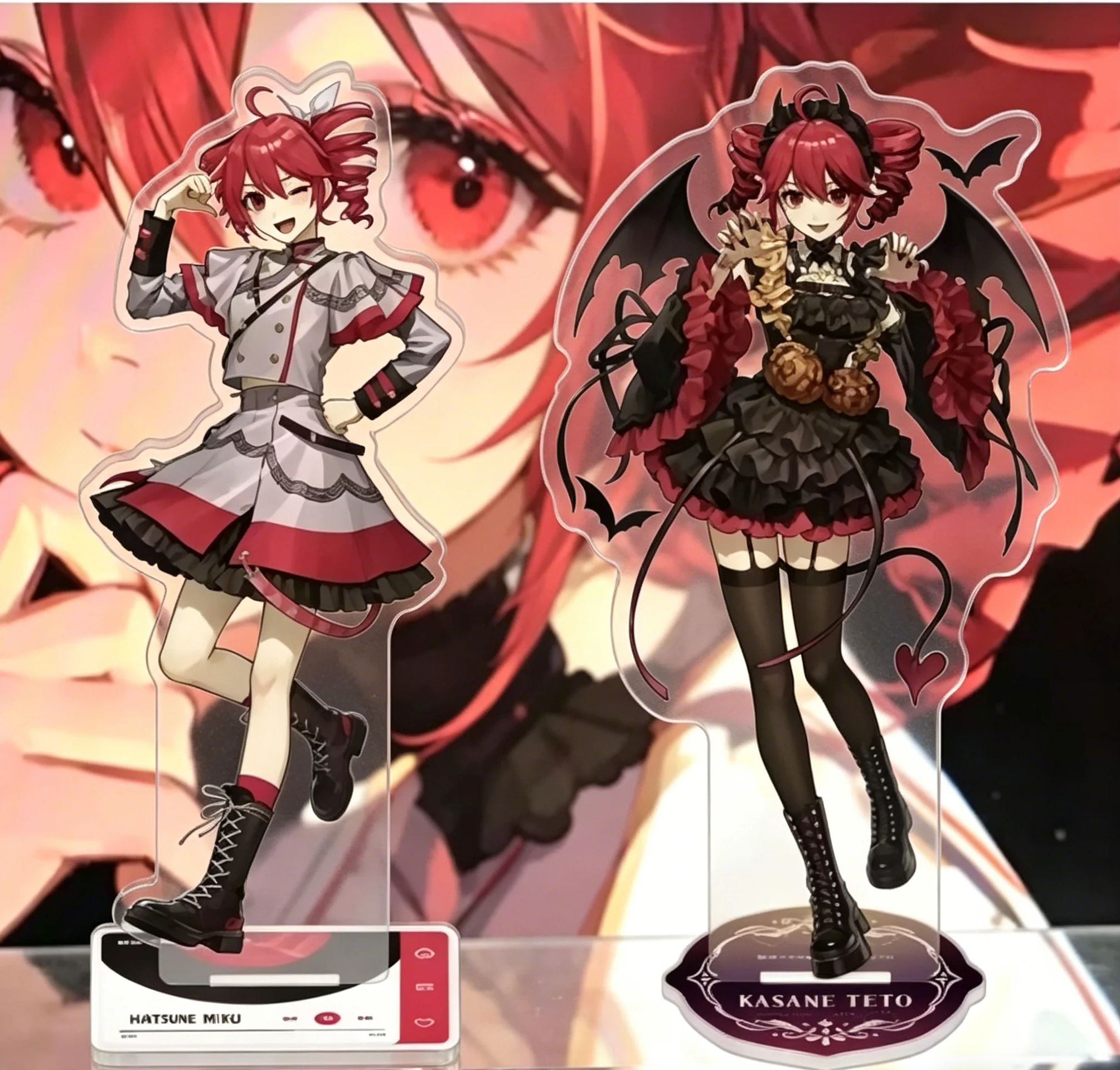 Unique Anime Merchandise - ユニークなテトシリーズアクリルスタンドモデルプレート両面アニメグッズ透明カードアクセサリーギフト