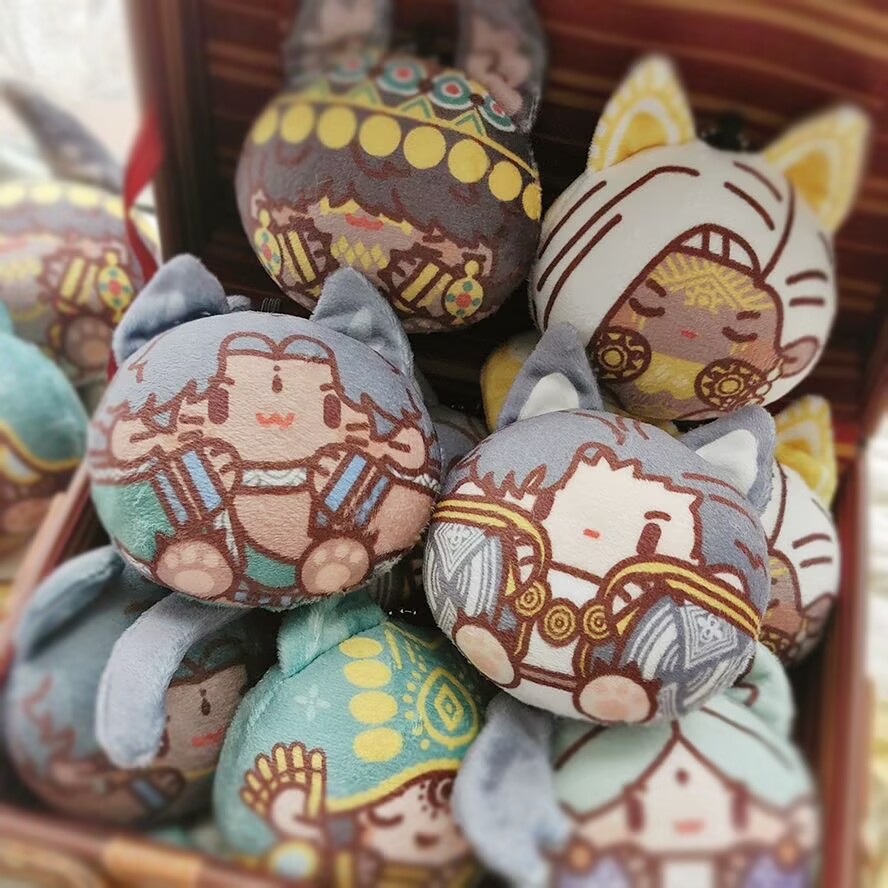 Anime Fan Merchandise - スーダンの公式ファン商品、スーダン・アルトーナ・フェイレ・イマン・ファラジのぬいぐるみボール