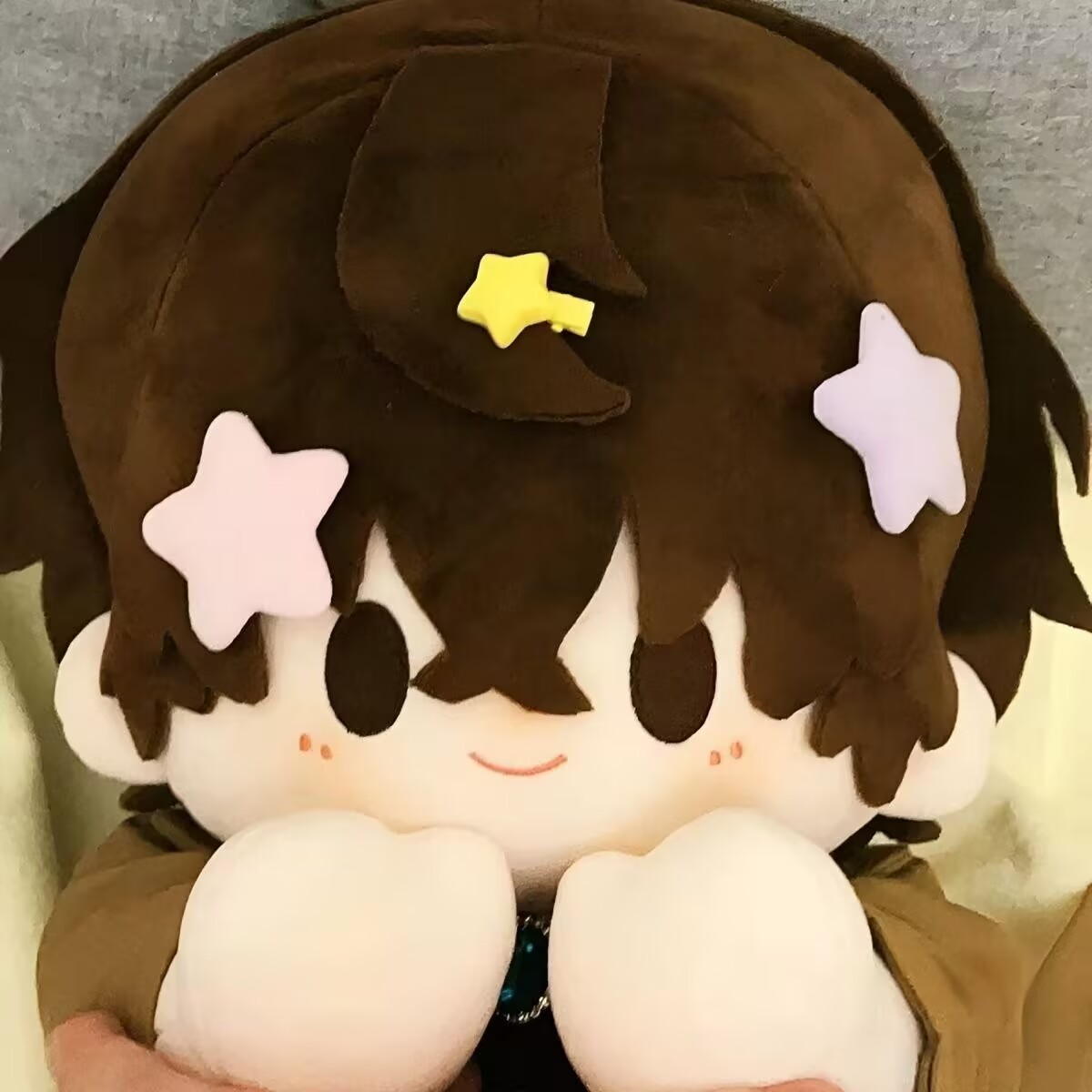 Anime Fan Merchandise - 『文豪ストレイドッグス』と『太宰治』人形 半熟蒸しパン属性 40CM綿人形 アニメファンメイドグッズ