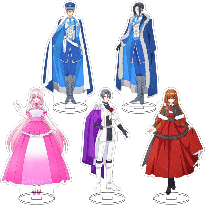 Free Anime Merchandise - 16CMアニメフィギュア 転生悪役の暗黒史 ‌ アイアナ・マグノリア コノハ・マグノリア コス