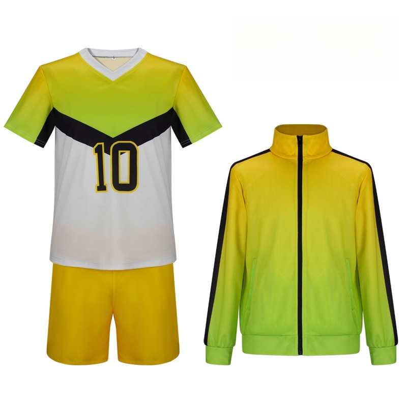 Anime Merchandise Online - アニメ Itachiyama 研究所制服サクサ久美コスプレ衣装バレーボール少年 NO 10 制服コート