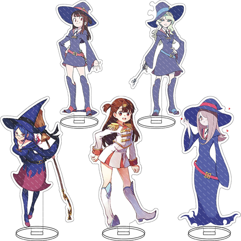 Free Anime Merchandise - 16CMアニメフィギュア 小さな魔女学園 ‌ カガリ ロッテ ジャンソン