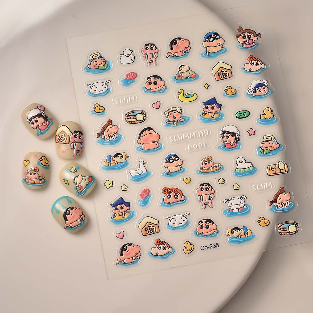 日本アニメクレヨンしんちゃんネイルステッカーネイルアートアク - Anime Merchandise Nepal のレビューと価格