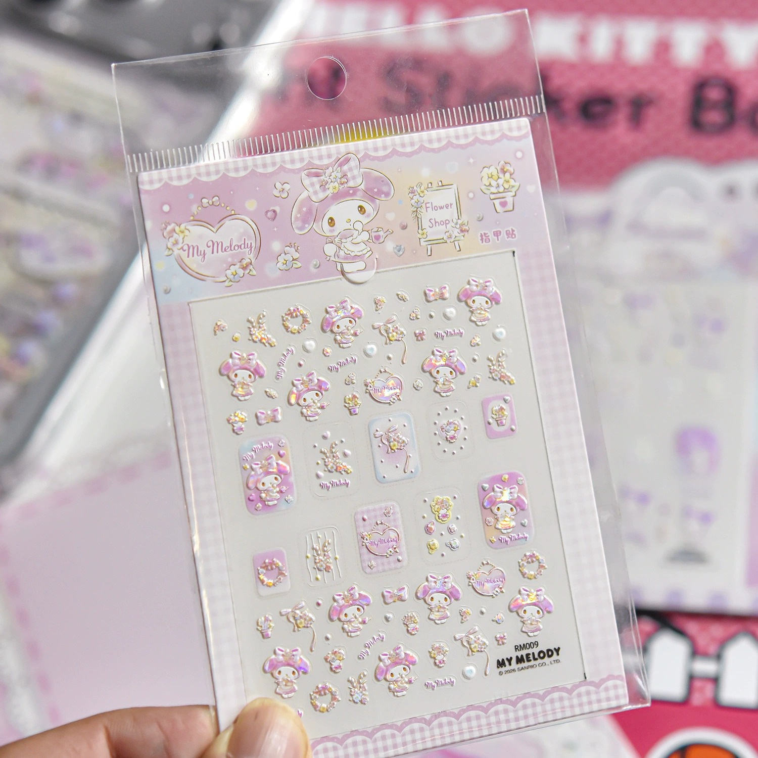 サンリオ漫画ネイルステッカー 5D レリーフかわいいアニメキ - Anime Merchandise Nepal のレビューと価格