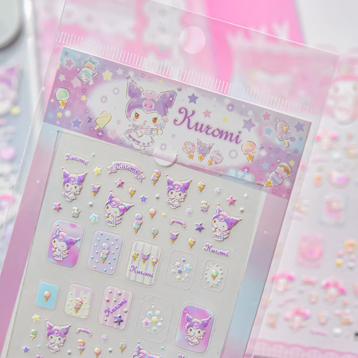サンリオ漫画ネイルステッカー 5D レリーフかわいいアニメキ - Anime Merchandise Nepal のレビューと価格