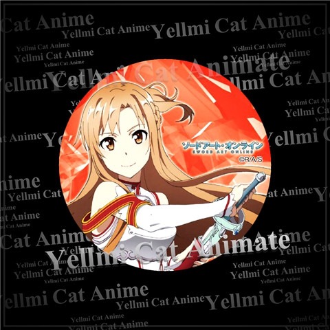 ソードアート・オンライン SAO アニメバッジ ブローチ ペ - Anime Merchandise Online のレビューと価格