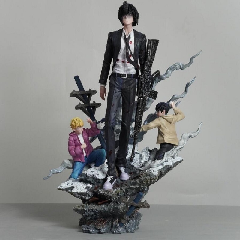 チェーンソーマンガンデビルデビルハンターGKアニメフィギュア - Anime Fan Merchandise のレビューと価格