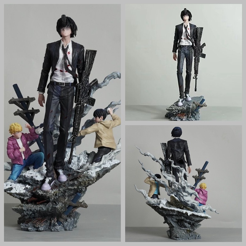 チェーンソーマンガンデビルデビルハンターGKアニメフィギュア - Anime Fan Merchandise のレビューと価格