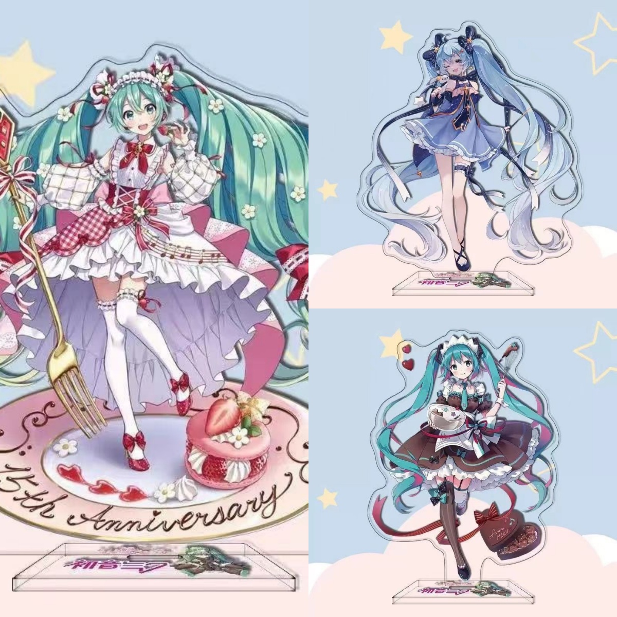 初音ミク アニメキャラクター アクリルスタンド バーチャルシ - Free Anime Merchandise のレビューと価格