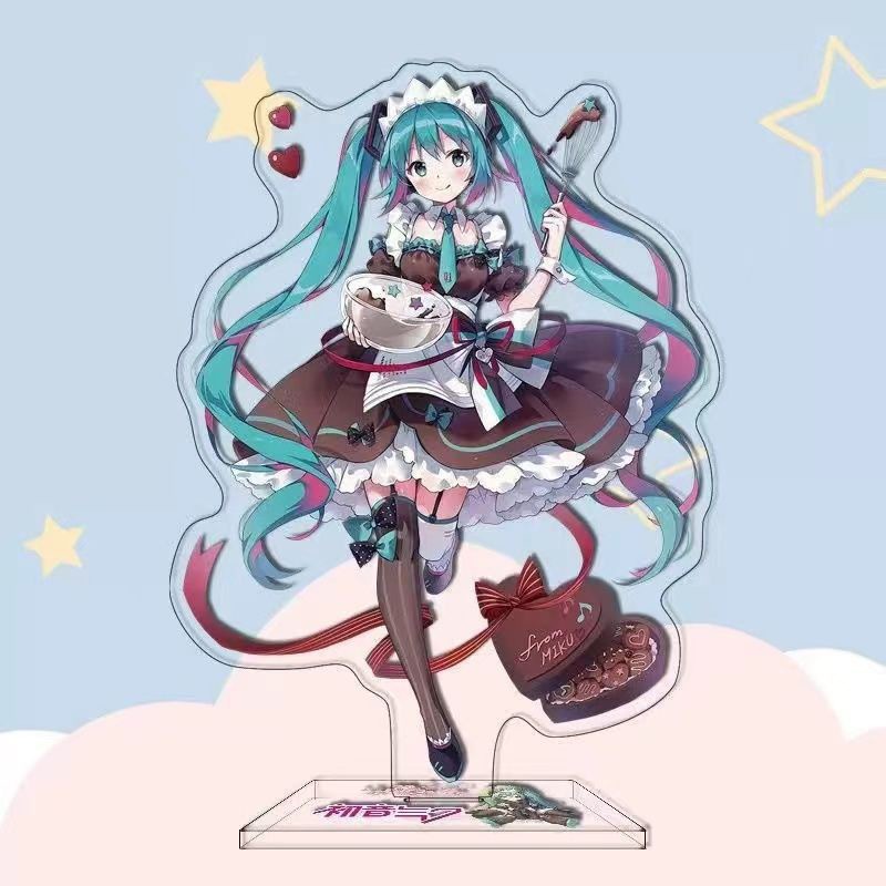初音ミク アニメキャラクター アクリルスタンド バーチャルシ - Free Anime Merchandise のレビューと価格