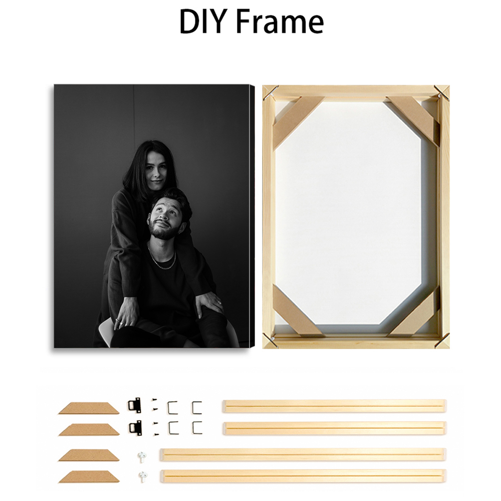 DIY フレームまたはフレームレスポスター付きカスタム写真  - Art Print Framed のレビューと価格