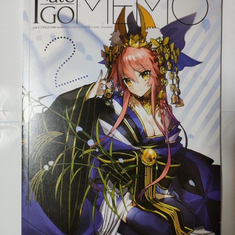2冊 Fate GO MEMO 1 2 アートブック アート - Fate Anime Merchandise のレビューと価格