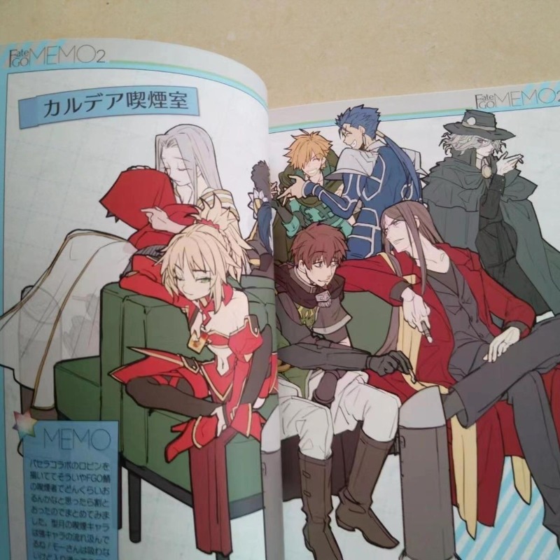 2冊 Fate GO MEMO 1 2 アートブック アート - Fate Anime Merchandise のレビューと価格
