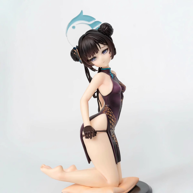 アニメフィギュア 新中国風チャイナドレス 跪座ポーズ 美少女 - Anime Merchandise In Chinese のレビューと価格