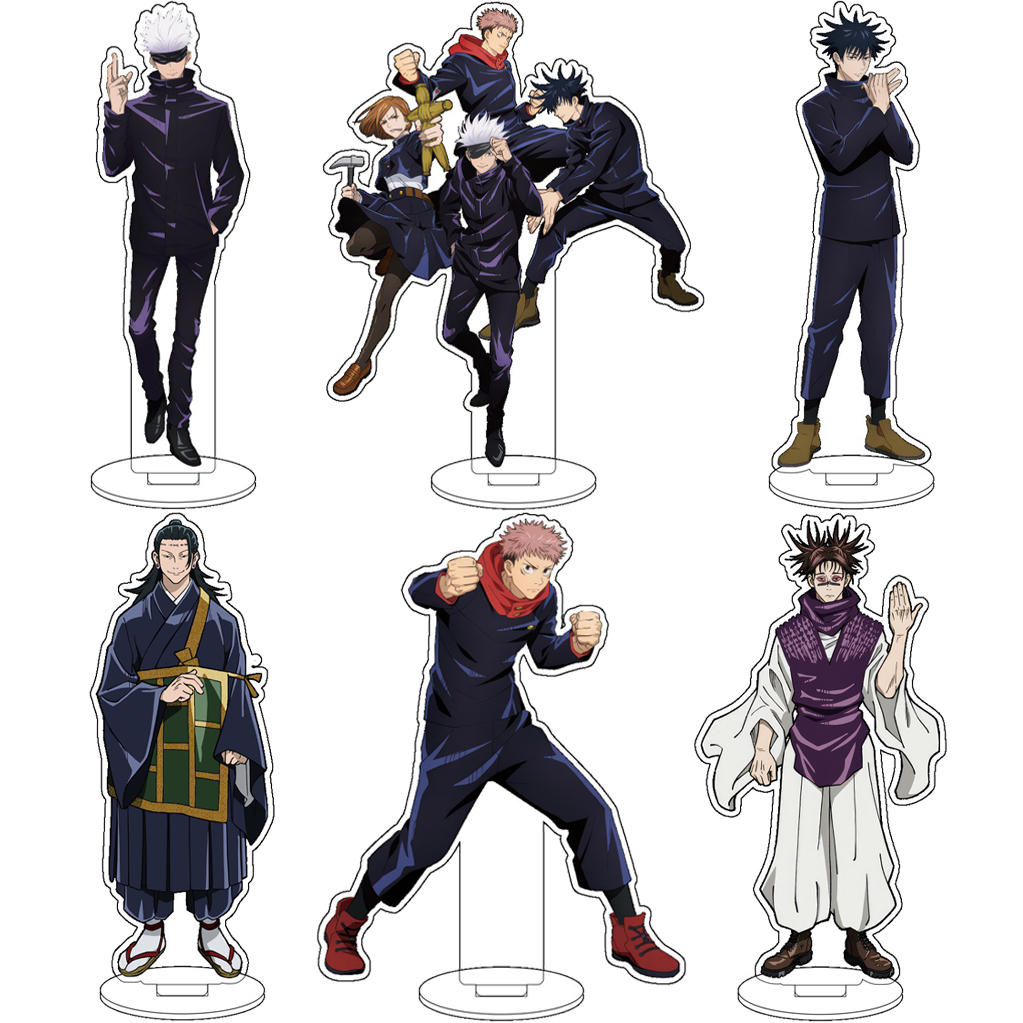 16 センチメートルアニメ呪術廻戦五条悟いたどりいゆうじ伏黒 - Free Anime Merchandise のレビューと価格