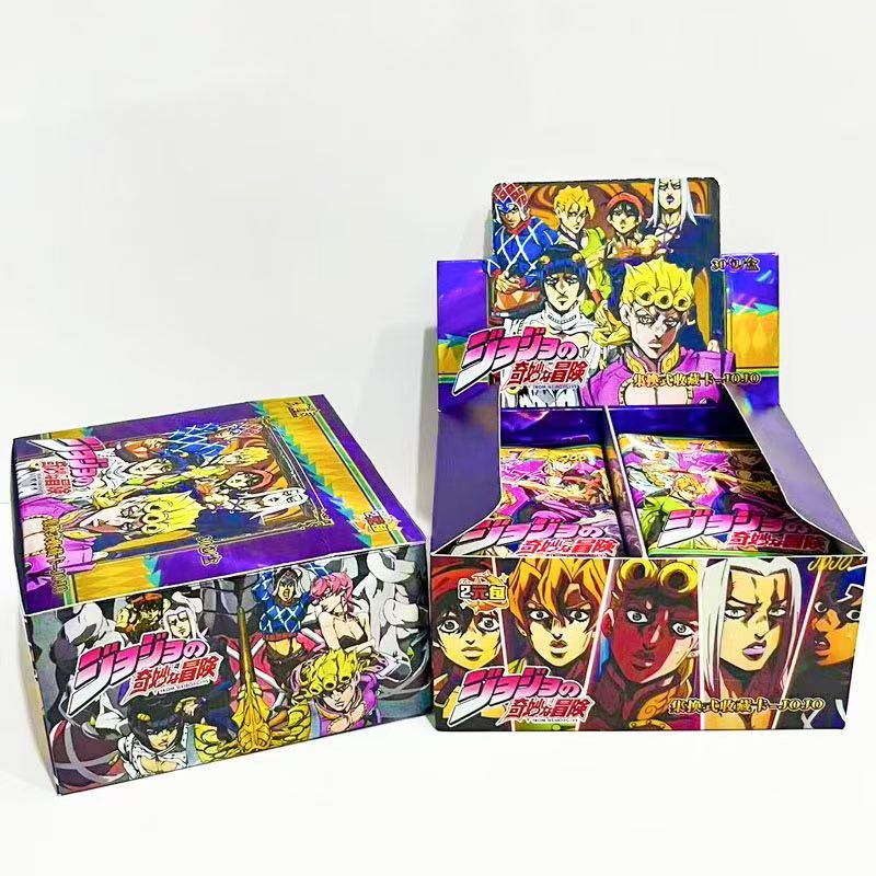 中国版ジョジョの奇妙な冒険コレクタブルカード漫画空条承太郎カ - Anime Merchandise In Chinese のレビューと価格