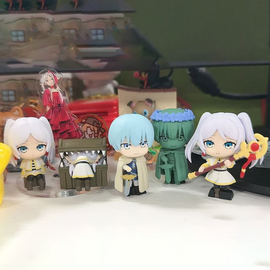 4個セット フリレン：旅の終わりを超えて アニメフィギュア  - Frieren Anime Merchandise のレビューと価格