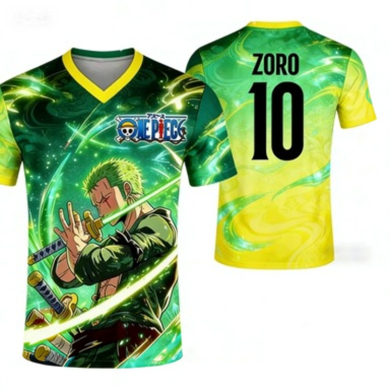 2026年夏新作アニメフットボールスポーツ速乾半袖Tシャツ  - Anime Merchandise Online のレビューと価格